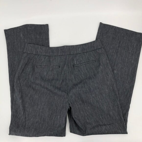 LOFT Blue & White High Rise Wide-Leg Trousers | Size 10 - Picture 6 of 7